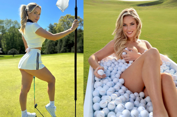 Fans React As Paige Spiranac Faces Wardrobe Malfunction On The Putting