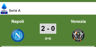 Napoli beats Venezia 2-0 on Sunday. HIGHLIGHT