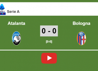 Atalanta draw 0-0 with Bologna on Saturday. HIGHLIGHT