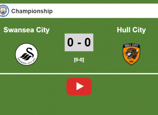 Swansea City draw 0-0 with Hull City on Saturday. HIGHLIGHT