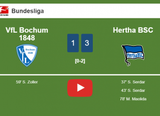 Hertha BSC conquers VfL Bochum 1848 3-1. HIGHLIGHT Hertha BSC conquers VfL Bochum 1848 3-1. HIGHLIGHT