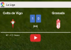 Celta de Vigo beats Granada 1-0 with a late goal scored by D. Suarez. HIGHLIGHTS