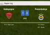 Fenerbahçe tops Hatayspor 2-1