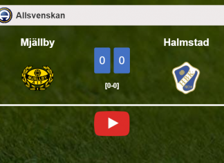 Mjällby draws 0-0 with Halmstad on Thursday. HIGHLIGHTS