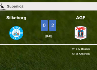 AGF conquers Silkeborg 2-0 on Monday. Interview