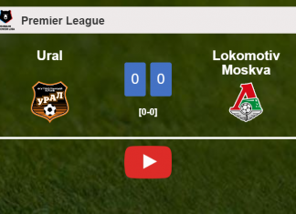 Ural stops Lokomotiv Moskva with a 0-0 draw. HIGHLIGHTS