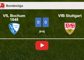 VfL Bochum 1848 draws 0-0 with VfB Stuttgart on Sunday. HIGHLIGHTS