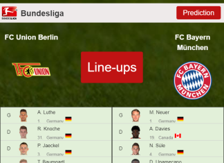 PROBABLE LINE-UP: FC Union Berlin vs FC Bayern München - 30-10-2021 Bundesliga - Germany