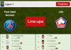 PROBABLE LINE-UP: Paris Saint Germain vs Lille - 29-10-2021 Ligue 1 - France