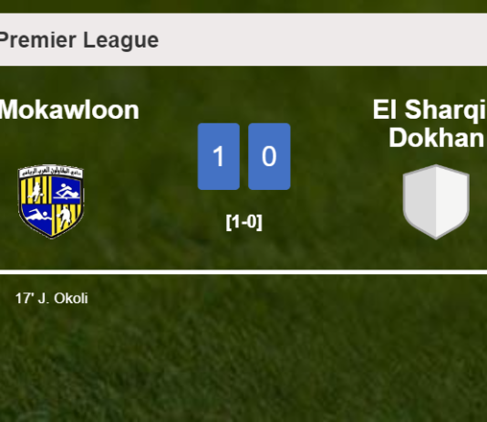Al Mokawloon conquers El Sharqia Dokhan 1-0 with a goal scored by J. Okoli