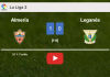 Almería tops Leganés 1-0 with a goal scored by F. Portillo. HIGHLIGHTS