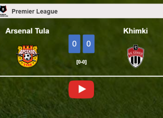 Arsenal Tula draws 0-0 with Khimki on Saturday. HIGHLIGHTS