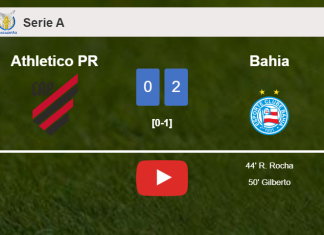 Bahia conquers Athletico PR 2-0 on Saturday. HIGHLIGHTS