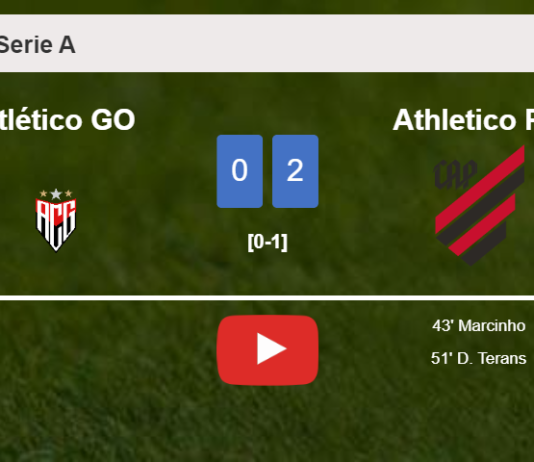 Athletico PR beats Atlético GO 2-0 on Wednesday. HIGHLIGHTS