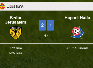 Beitar Jerusalem defeats Hapoel Haifa 2-1