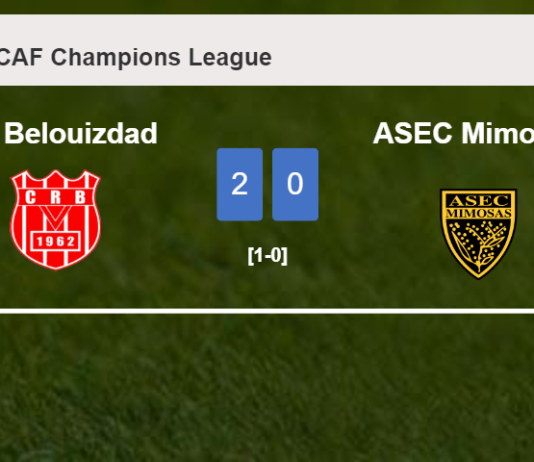 CR Belouizdad prevails over ASEC Mimosas 2-0 on Sunday