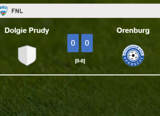 Dolgie Prudy stops Orenburg with a 0-0 draw