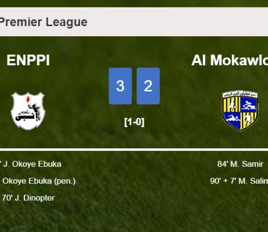 ENPPI beats Al Mokawloon 3-2