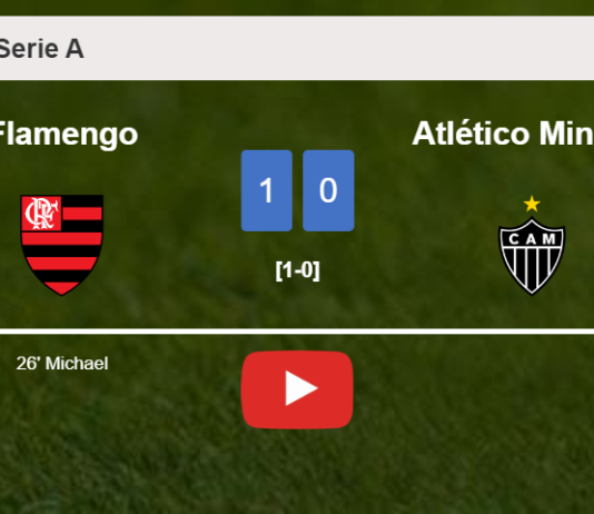Flamengo conquers Atlético Mineiro 1-0 with a goal scored by M. . HIGHLIGHTS