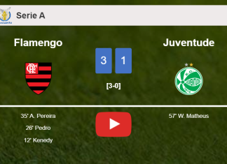 Flamengo beats Juventude 3-1. HIGHLIGHTS