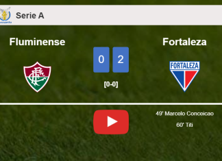 Fortaleza defeats Fluminense 2-0 on Thursday. HIGHLIGHTS