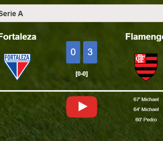 Flamengo overcomes Fortaleza 3-0. HIGHLIGHTS