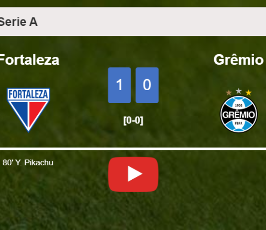 Fortaleza conquers Grêmio 1-0 with a goal scored by P. Y.. HIGHLIGHTS