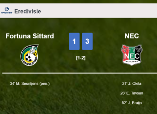 NEC defeats Fortuna Sittard 3-1