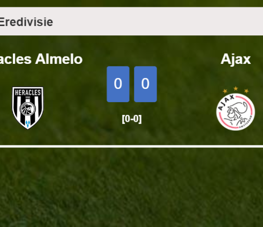 Heracles Almelo stops Ajax with a 0-0 draw