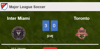 Inter Miami overcomes Toronto 3-0. HIGHLIGHTS