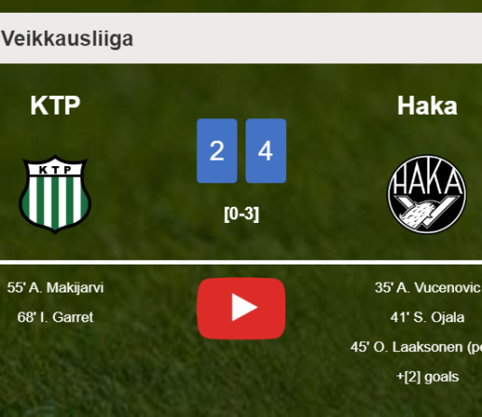 Haka tops KTP 4-2. HIGHLIGHTS