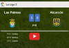 Las Palmas prevails over Alcorcón 3-0. HIGHLIGHTS