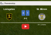 St. Mirren prevails over Livingston 1-0 with a goal scored by E. Erhahon. HIGHLIGHTS