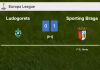 Sporting Braga prevails over Ludogorets 1-0 with a goal scored by R. Horta