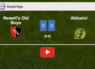 Newell's Old Boys draws 0-0 with Aldosivi on Thursday. HIGHLIGHTS