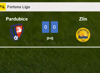 Pardubice draws 0-0 with Zlín with Cadu missing a penalt