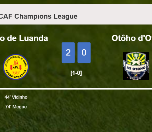 Petro de Luanda tops Otôho d'Oyo 2-0 on Saturday