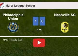 Philadelphia Union defeats Nashville SC 1-0 with a goal scored by K. Przybylko. HIGHLIGHTS