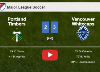 Vancouver Whitecaps overcomes Portland Timbers after recovering from a 2-0 deficit. HIGHLIGHTS