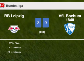 RB Leipzig conquers VfL Bochum 1848 3-0