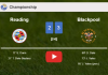 Blackpool prevails over Reading after recovering from a 2-0 deficit. HIGHLIGHTS