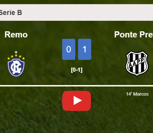 Ponte Preta overcomes Remo 1-0 with a goal scored by M. . HIGHLIGHTS