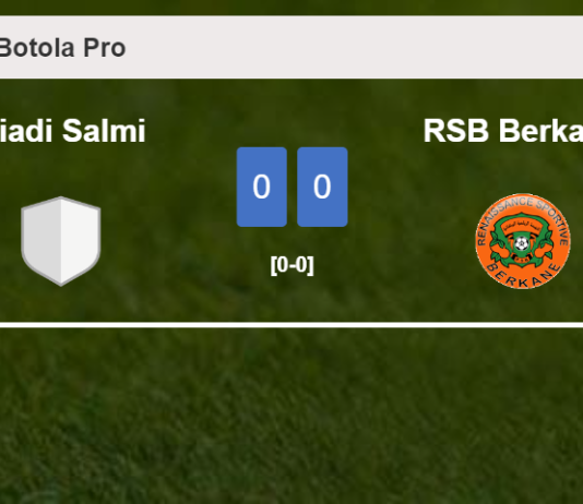 Riadi Salmi draws 0-0 with RSB Berkane on Wednesday