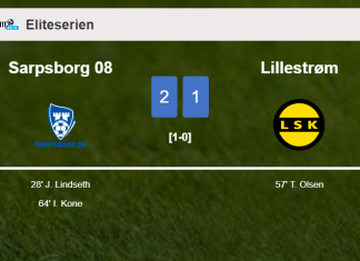 Sarpsborg 08 prevails over Lillestrøm 2-1