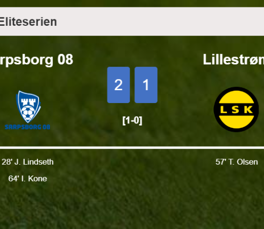 Sarpsborg 08 prevails over Lillestrøm 2-1