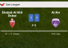 Shabab Al Ahli Dubai and Al Ain draw 1-1 on Friday