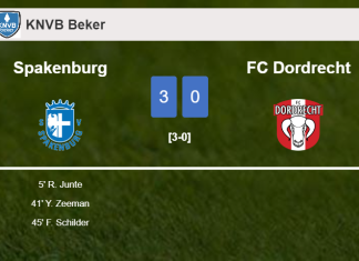 Spakenburg overcomes FC Dordrecht 3-0