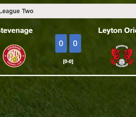 Stevenage stops Leyton Orient with a 0-0 draw