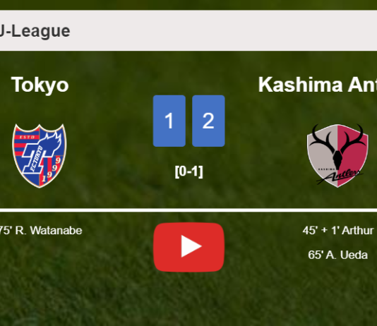 Kashima Antlers overcomes Tokyo 2-1. HIGHLIGHTS
