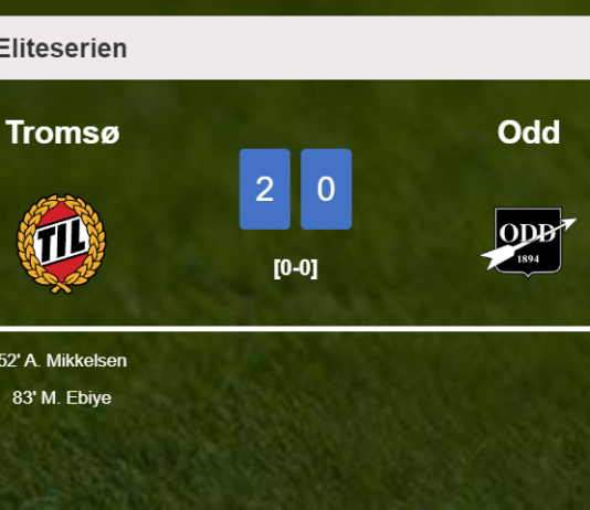 Tromsø beats Odd 2-0 on Wednesday